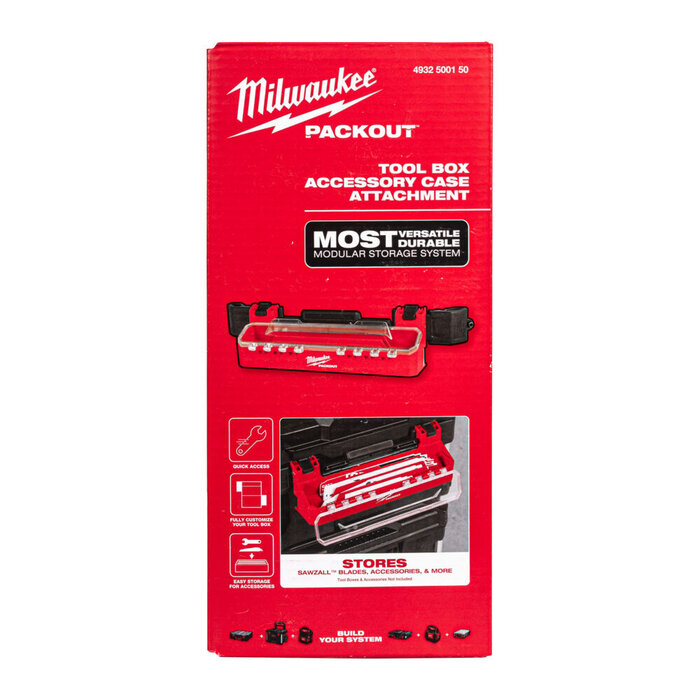 MILWAUKEE PACKOUT zijmontage accessoire bakje
