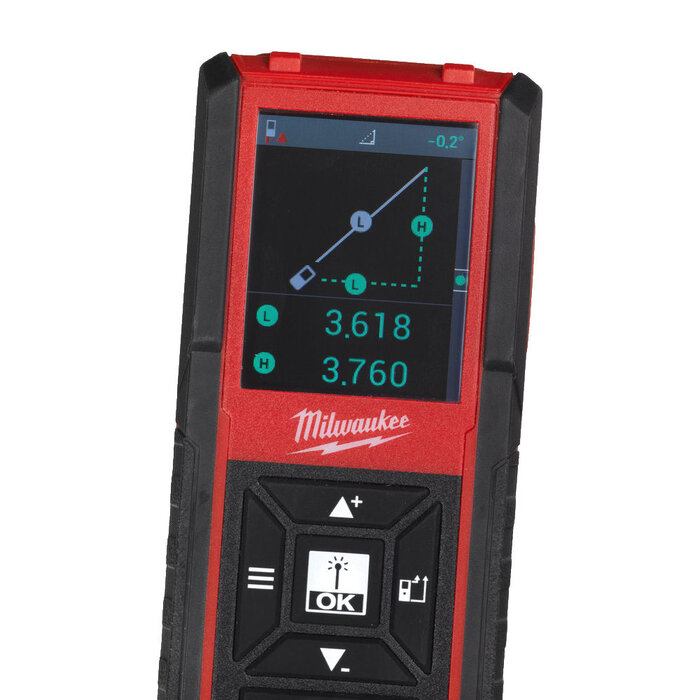 MILWAUKEE LDM 100 Laserafstandsmeter 100 m