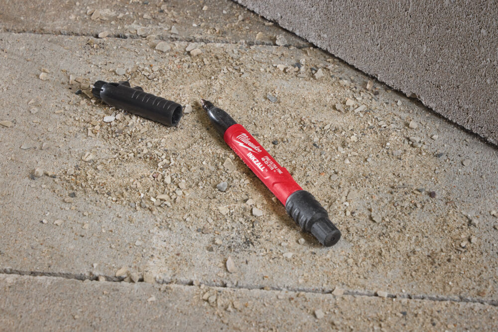 MILWAUKEE Marker INKZALL™ met dubbele punt: ultrafijne- en fijne punt
