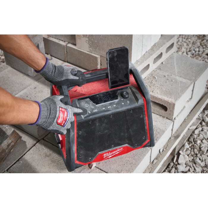 MILWAUKEE M18 RC2DAB+ Jobsite radio/lader G2