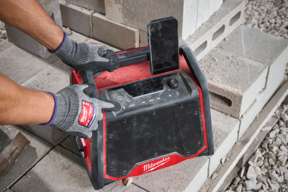 MILWAUKEE M18 RC2DAB+ Jobsite radio/lader G2