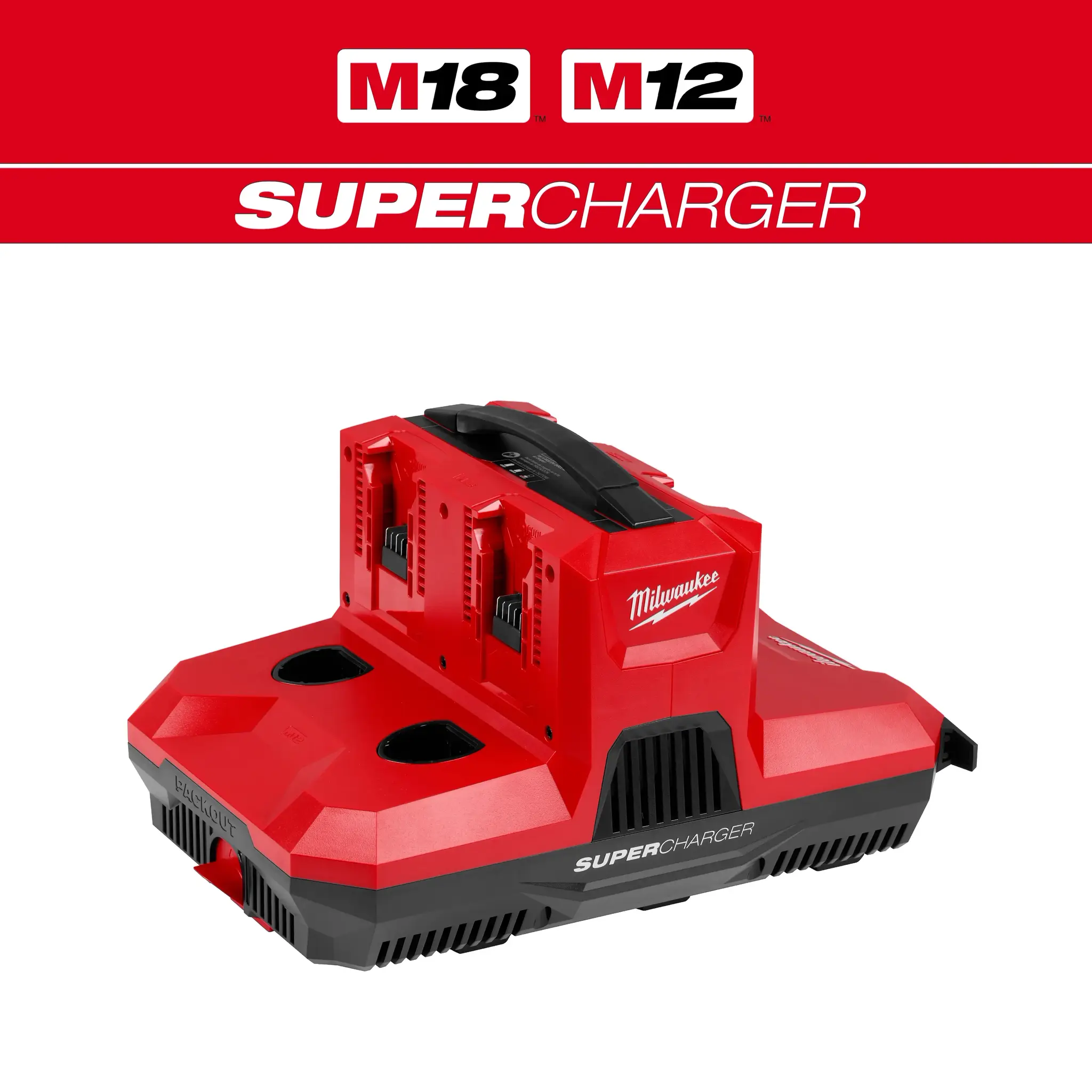 MILWAUKEE M12-18 MBPSC4 PACKOUT Multibay Superlader
