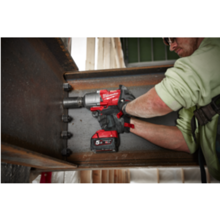 MILWAUKEE M18 ONEFHIWF12 FUEL slagmoersleutel 1/2″ high trq ONE-KEY met frictiering
