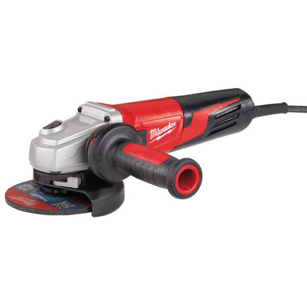 MILWAUKEE AGV 15-125 XE Haakse slijpmachine 125 mm 1550 Watt FIXTEC regelbaar
