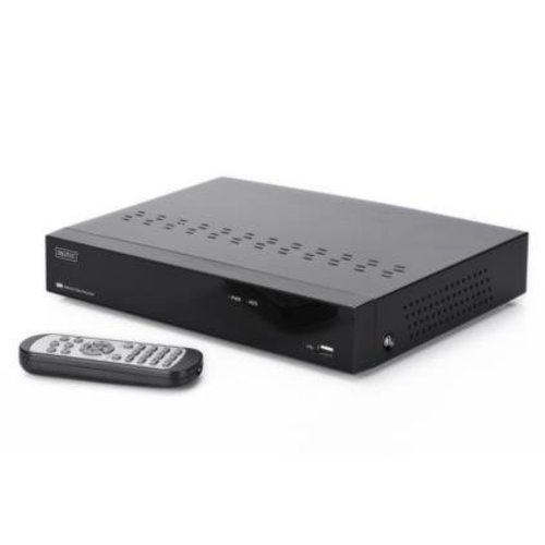 Plug&View NVR, 4 Kanäle 720p, kompatibel zum Plug&View System und ONVIF, 2 x USB2.0,10W, inkl. 2TB HDD