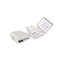 Outdoor FTTH Box für 16 Kabel und 16x LC/DX oder 16x SC/SX