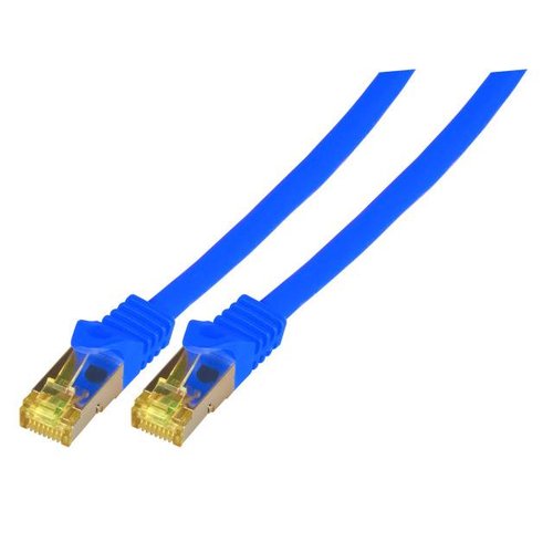 RJ45 Patchkabel S/FTP, LSZH30,0m blau, Cat.7