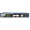 Infralan PoE+ Switch, 8x100MBit + 2x combo Uplink 1MBit