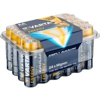 Varta 24 x Varta LR6/AA (Mignon) (4106) - Alkali-Mangan Batterie (Alkaline), 1,5 V