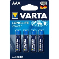 Varta 4 x Varta LR03/AAA (Micro) (4903) - Alkali-Mangan Batterie (Alkaline), 1,5 V