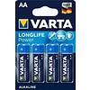 Varta 4 x Varta LR6/AA (Mignon) (4906)