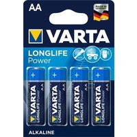 Varta 4 x Varta LR6/AA (Mignon) (4906) - Alkali-Mangan Batterie (Alkaline), 1,5 V