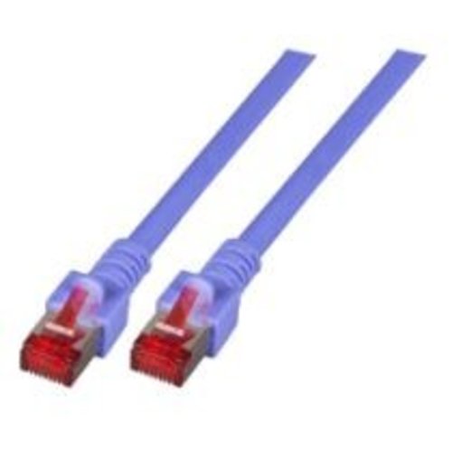 RJ45 Patchkabel S/FTP,Cat.6 1.5m violett, halogenfrei