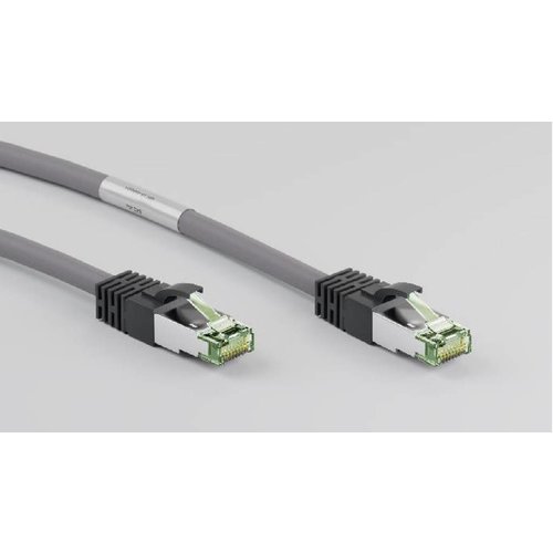 Cat 8.1 Patchkabel RJ45 1m grau