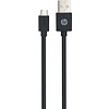 HP Brand Licensed USB A auf Micro USB Kabel, schwarz-USB 2.0-Stecker (Typ A) > USB 2.0 Micro-Stecker (Typ A) 1M