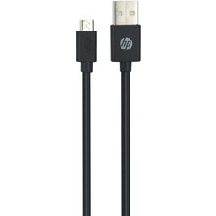 HP Brand Licensed USB A auf Micro USB Kabel, schwarz-USB 2.0-Stecker (Typ A) > USB 2.0 Micro-Stecker (Typ A) 1M
