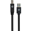 HP Brand Licensed USB A auf USB B Kabel, schwarz-USB 3.0-Stecker (Typ A) > USB 3.0-Stecker (Typ B) 1M