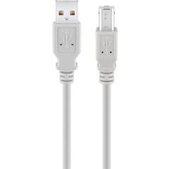 USB 2.0 Hi-Speed Kabel, Grau<br>USB 2.0-Stecker (Typ A) > USB 2.0-Stecker (Typ B) 3M