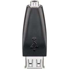USB 2.0 Hi-Speed Adapter<br>USB 2.0-Buchse (Typ A) > Klinke 3,5 mm Buchse (3-Pin, stereo)