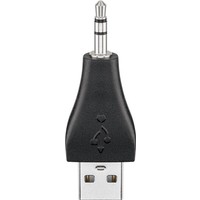 USB 2.0 Hi-Speed Adapter<br>USB 2.0-Stecker (Typ A) > Klinke 3,5 mm Stecker (3-Pin, stereo)
