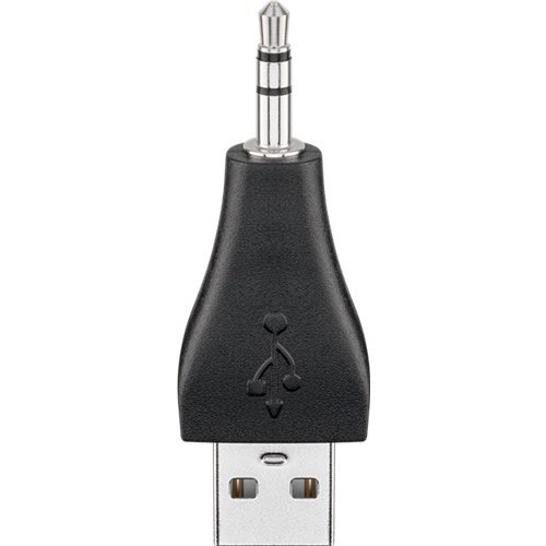 USB 2.0 Hi-Speed Adapter<br>USB 2.0-Stecker (Typ A) > Klinke 3,5 mm Stecker (3-Pin, stereo)