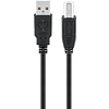 USB 2.0 Hi-Speed Kabel, Schwarz<br>USB 2.0-Stecker (Typ A) > USB 2.0-Stecker (Typ B) 5M