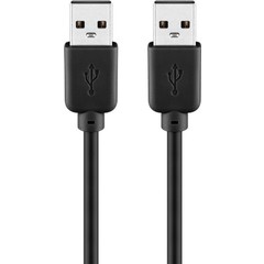USB 2.0 Hi-Speed Kabel 5 m, Schwarz<br>USB 2.0-Stecker (Typ A) > USB 2.0-Stecker (Typ A) 5M