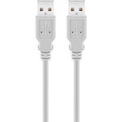 USB 2.0 Hi-Speed Kabel 3 m, Grau<br>USB 2.0-Stecker (Typ A) > USB 2.0-Stecker (Typ A) 3M