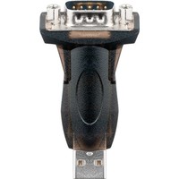 USB auf seriell RS232 Konverter/Adapter, Transparent<br>USB 2.0-Stecker (Typ A) > D-SUB/RS-232-Buchse (9-polig)