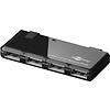 4-fach USB 2.0 Hi-Speed HUB/Verteiler<br>zum Verbinden von bis zu 4 USB-Geräten mit einem USB-Anschluss, inkl. Netzteil (5 V / 2 A)