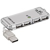 4-fach USB 2.0 Hi-Speed HUB/Verteiler<br>zum Verbinden von bis zu 4 USB-Geräten mit einem USB-Anschluss