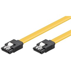 PC Datenkabel, 6 Gbits, Clip<br>SATA L-Typ Stecker > SATA L-Typ Stecker 1M