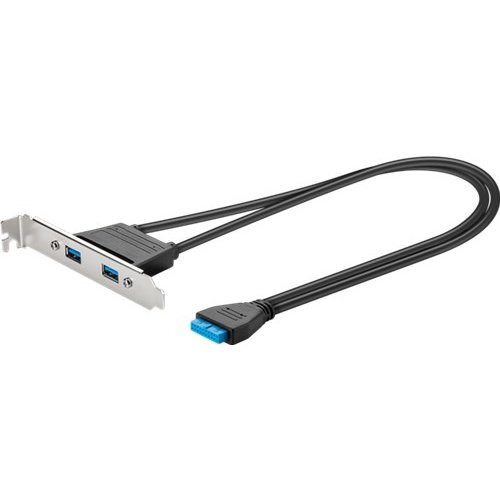 SLOT Blende USB 3.0<br>zur Nutzung der USB-Schnittstellen auf einem PC Mainboard