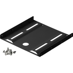 2,5'' Festplatten-Einbaurahmen auf 3,5'' - 1-fach<br>geeignet für den Einbau einer 2,5'' Festplatte in einen 3,5'' Gehäuseschacht