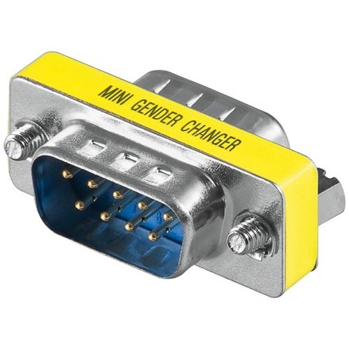 Gender Changer D-SUB<br>D-SUB/RS-232-Stecker (9-polig) > D-SUB/RS-232-Stecker (9-polig)