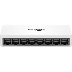 8 Port Netzwerkverteiler, Fast Ethernet Switch<br>mit 8 RJ45 Anschlüsse 10/100Mps Auto-Negotiation