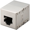 RJ45 Modularkupplung/Verbinder, CAT 5e<br>2x RJ45-Buchse (8P8C)