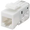 Keystone Modul RJ45 CAT 5e, UTP<br>18,11 mm Breite, Klemmleiste für LSA Montage (werkzeugfrei), SNAP-IN