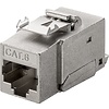 Keystone Modul RJ45 CAT 6, STP<br>17,5 mm Breite, Klemmleiste für LSA Montage (werkzeugfrei), SNAP-IN