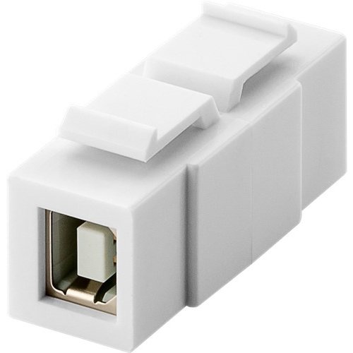 Keystone Modul USB<br>16,8 mm Breite, 2x USB 2.0-Buchse (Typ B)