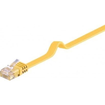 CAT 6 Flach-Patchkabel, U/UTP, Gelb 3M