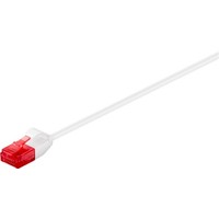 CAT 6 Slim-Patchkabel, U/UTP, Weiß<br>Kupfermaterial 20M