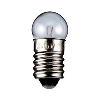 Taschenlampen-Kugel, 0,6 W<br>Sockel E10, 6 V (DC), 100 mA