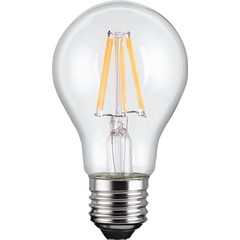 Filament-LED-Birne, 4 W<br>Sockel E27, ersetzt 39 W, warm-weiß, nicht dimmbar