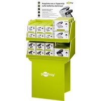 POS Aufsteller LED Solar-Wandleuchten IT/FR<br>