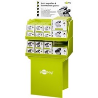 POS Aufsteller LED Solar-Wandleuchten DE/EN<br>