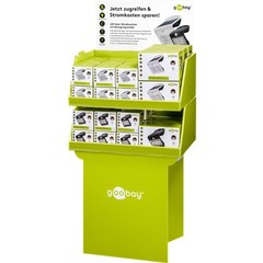 POS Aufsteller LED Solar-Wandleuchten DE/EN<br>