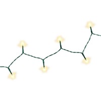10er LED-Lichterkette, batteriebetrieben<br>Stimmungsvolle Leuchtdekoration für den Innenbereich