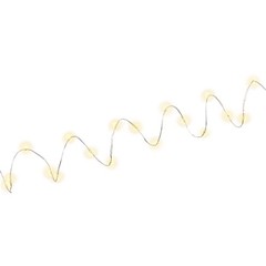 20er LED-Silberdraht-Lichterkette, inkl. Timer<br>Stimmungsvolle Leuchtdekoration für den Innenbereich