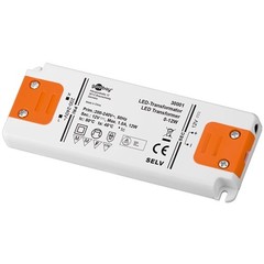 LED-Trafo 12 V (DC)/12 W<br>12 V DC für LEDs bis 12 W Gesamtlast